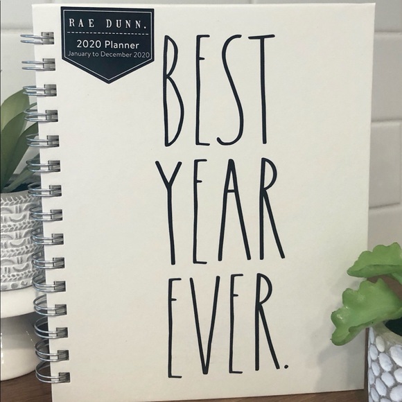 Rae Dunn Other - Rae Dunn yearly Planner “BEST YEAR EVER”